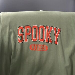 Oversized spooky shirt